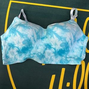Tie dye pink bra like new